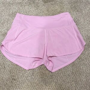 Like New Lululemon HR 2.5” Speed Up Shorts